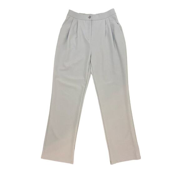 Sincerely Jules Career Pants Women’s Sz L Gray Lavender High Waisted Trousers - Picture 2 of 8